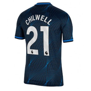 Chelsea Ben Chilwell #21 Replika Udebanetrøje 2023-24 Kortærmet